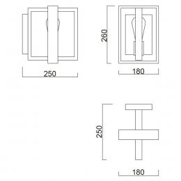 Бра Vele Luce Thomas VL6432W01  - 5 купить